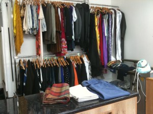 Clients work waiting to be collected!